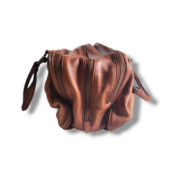 Cole Haan | Large Capacity Warm Brown Leather Slouchy Satchel (OS) - Picture 6 of 16